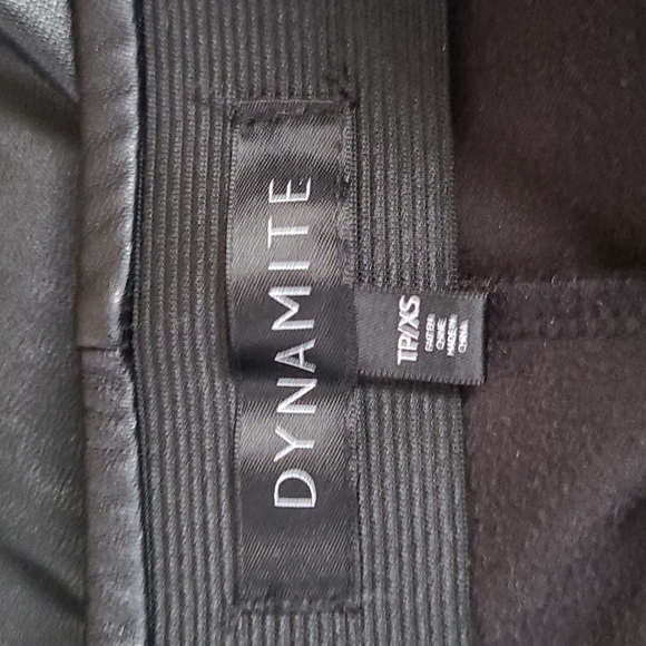 Dynamite Faux Leather Mini Skirt - Picture 3 of 3